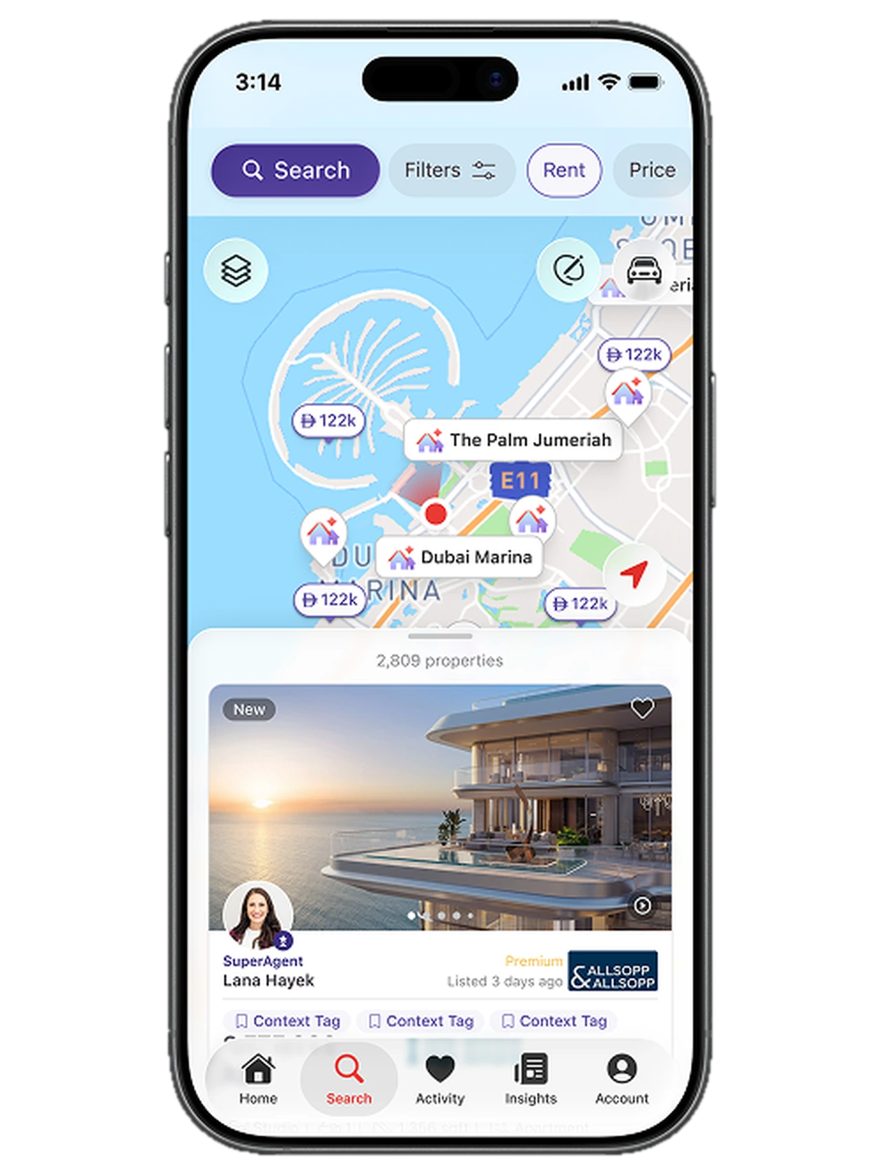 Property Finder: Making the map the search engine